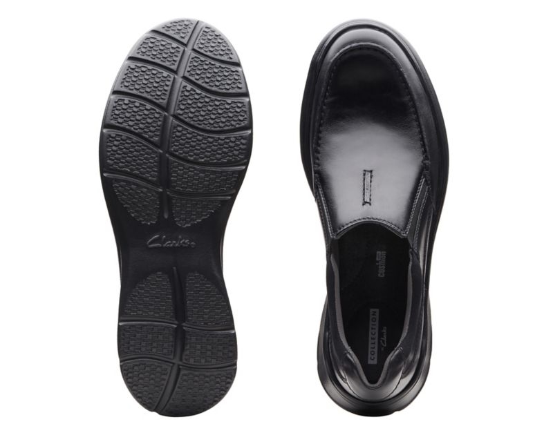 Clarks Cotrell Free Casual Shoes Wide Fit Shoes Black Men - India Z7U0025-X1