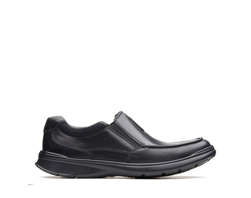 Clarks Cotrell Free Casual Shoes Wide Fit Shoes Black Men - India Z7U0025-X1