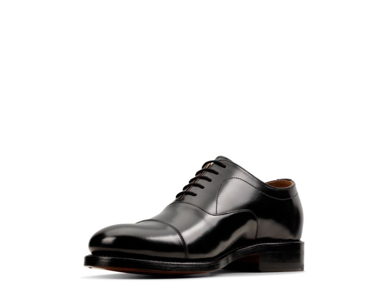 Clarks Craft368 Cap Brogues Black Men - India T8K3371-S3