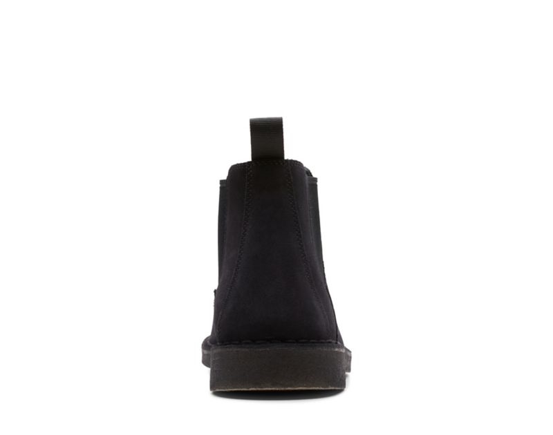Clarks Desert Chelsea Boots Black Men - India R4B6499-E0