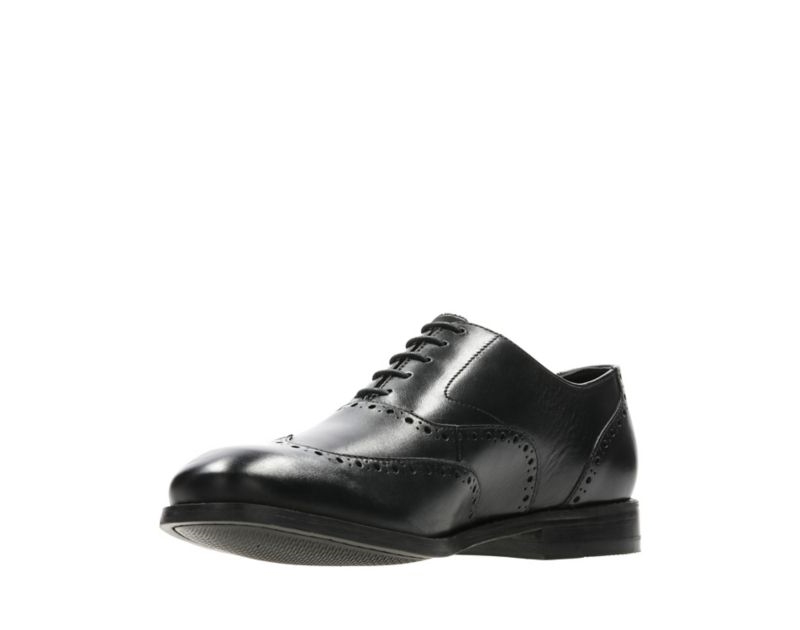 Clarks Edward Walk Brogues Black Men - India I6N5012-B0