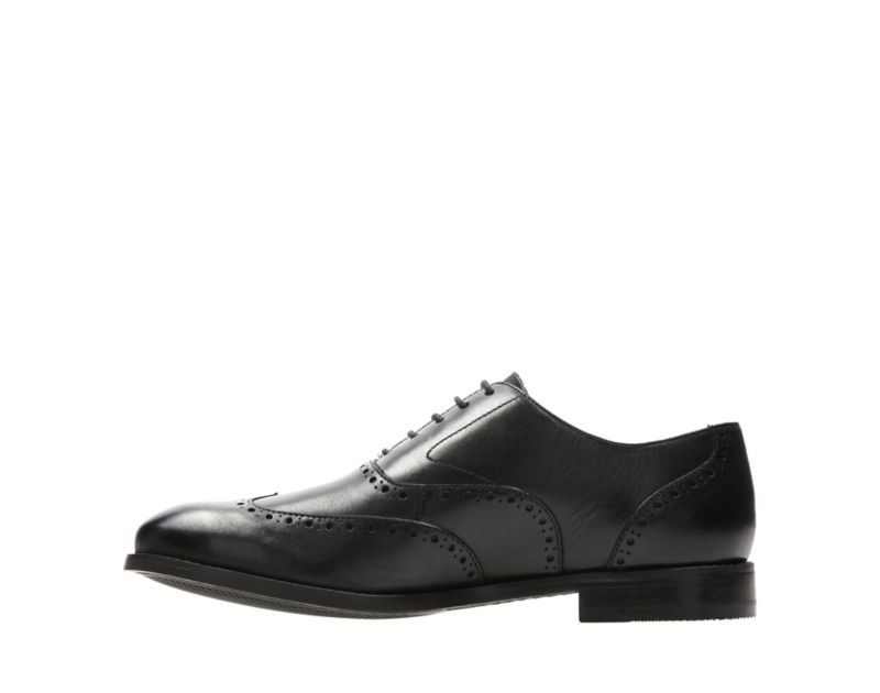 Clarks Edward Walk Brogues Black Men - India I6N5012-B0