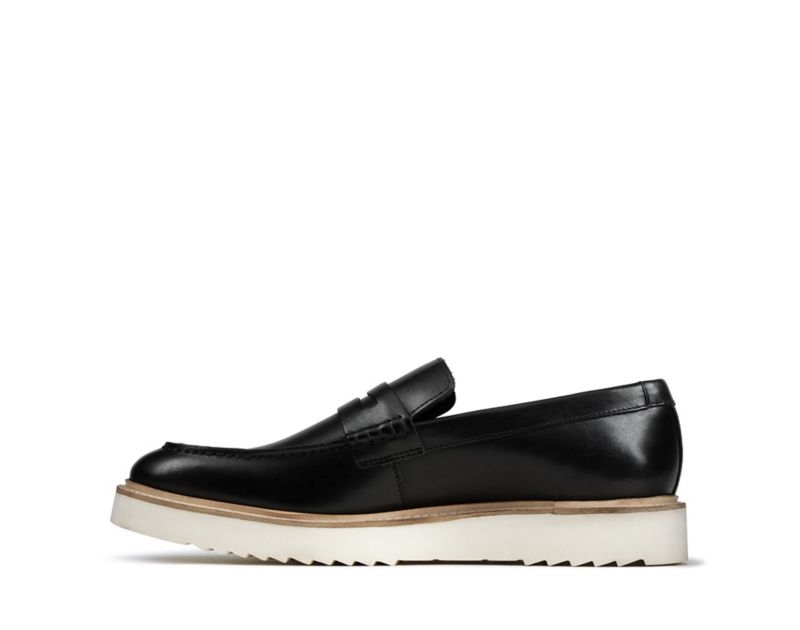 Clarks Ernest Free Loafers Black Men - India G0H6551-H3
