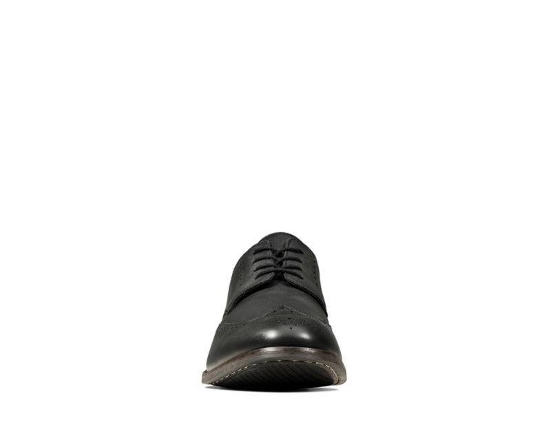 Clarks Flow Limit Brogues Black Men - India W5N6887-D6