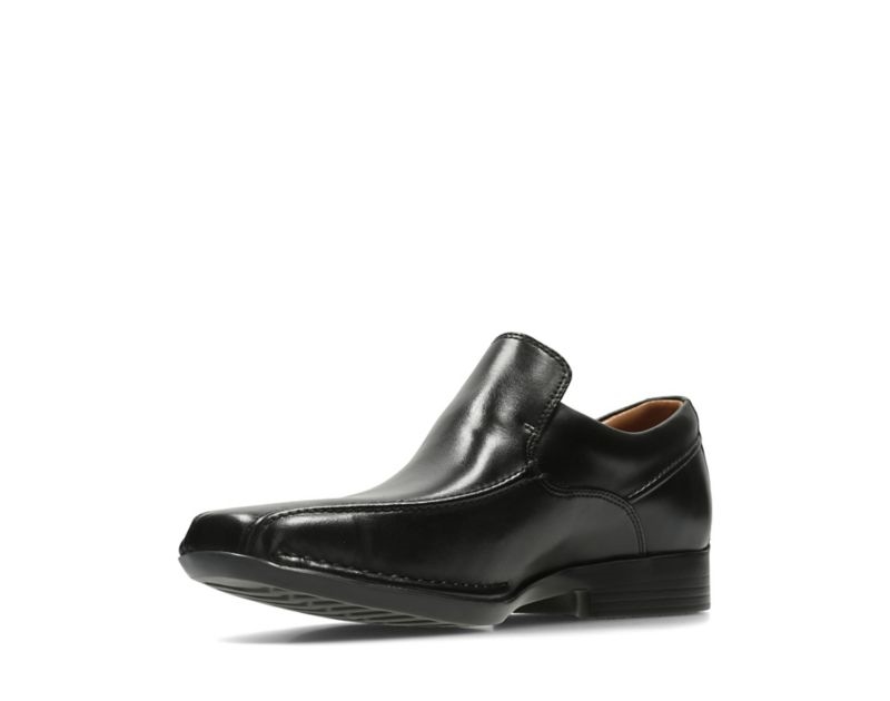 Clarks Francis Flight Loafers Black Men - India X3M3575-Z5