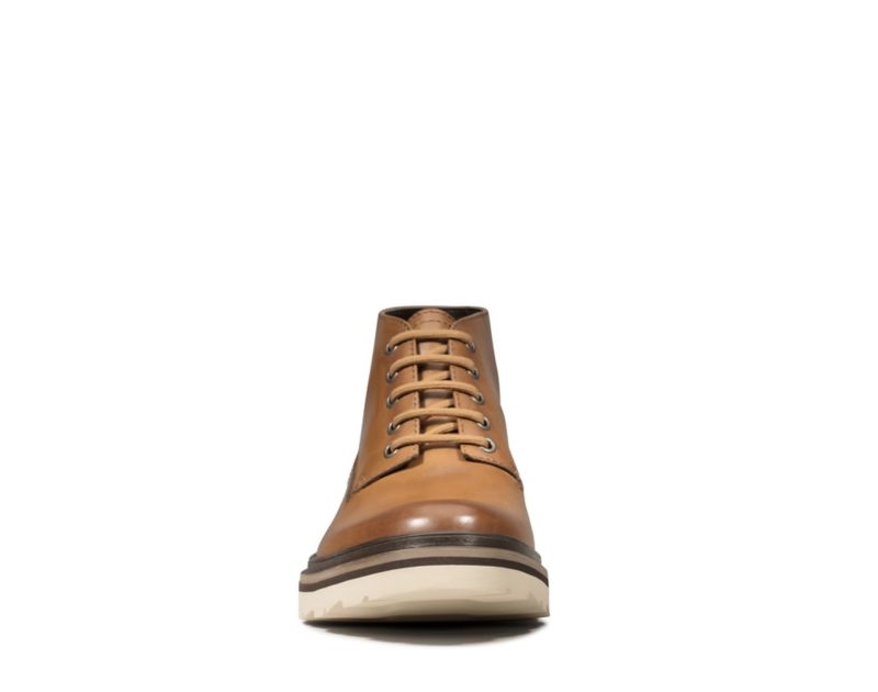 Clarks Frelan Mid Boots Ankle Boots Brown Men - India V4J0124-I1