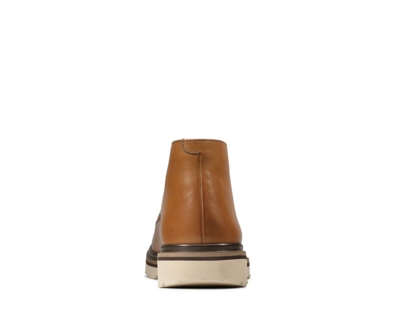 Clarks Frelan Mid Boots Ankle Boots Brown Men - India V4J0124-I1