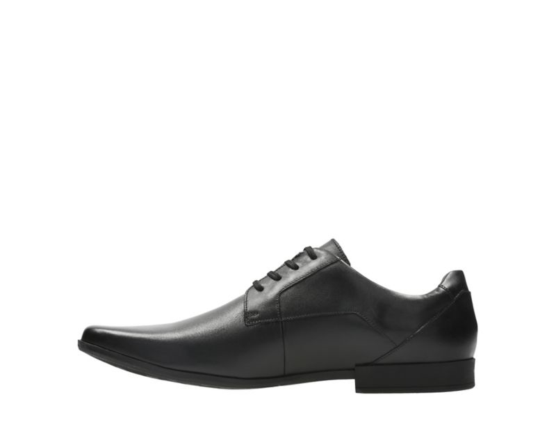 Clarks Glement Lace Formal Shoes Black Shoes Black Men - India C6S2179-M4
