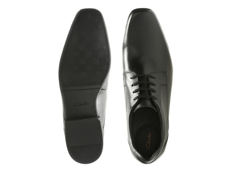 Clarks Glement Lace Formal Shoes Black Shoes Black Men - India C6S2179-M4