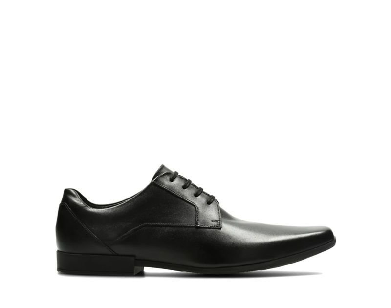 Clarks Glement Lace Formal Shoes Black Shoes Black Men - India C6S2179-M4