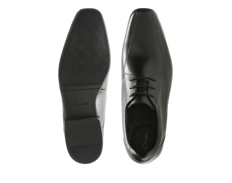 Clarks Glement Over Formal Shoes Black Shoes Black Men - India S6E3698-C9