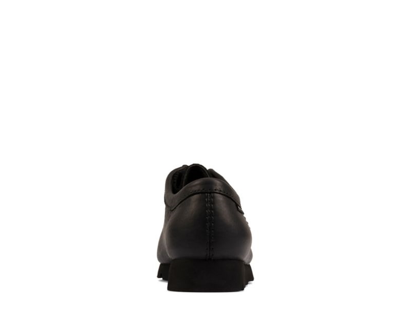 Clarks Gore-tex Wallabee Boots Black Men - India O5Q7475-S4