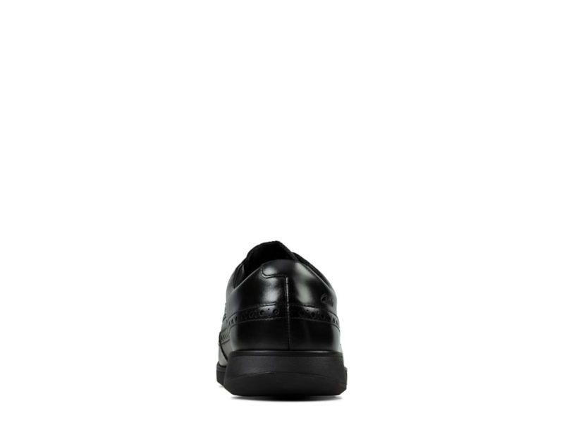 Clarks Helston Limit Brogues Black Men - India R5M2673-X1