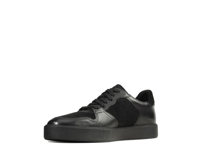 Clarks Hero Jump Trainers Black Men - India D0E5037-R2