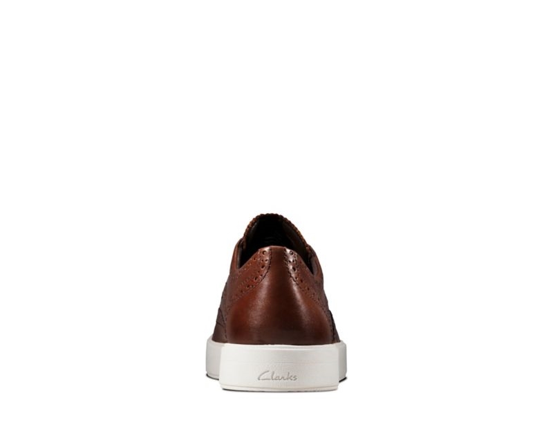 Clarks Hero Limit Trainers Brown Men - India Q9X2142-U6