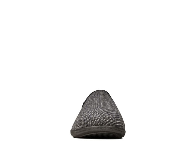 Clarks King Twin Slippers Grey Men - India A1B9289-M9