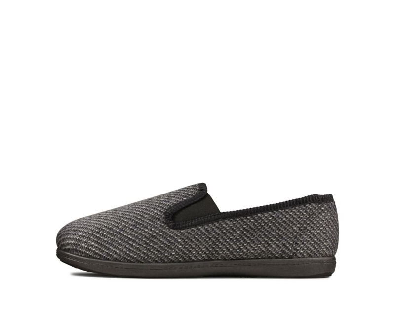 Clarks King Twin Slippers Grey Men - India A1B9289-M9
