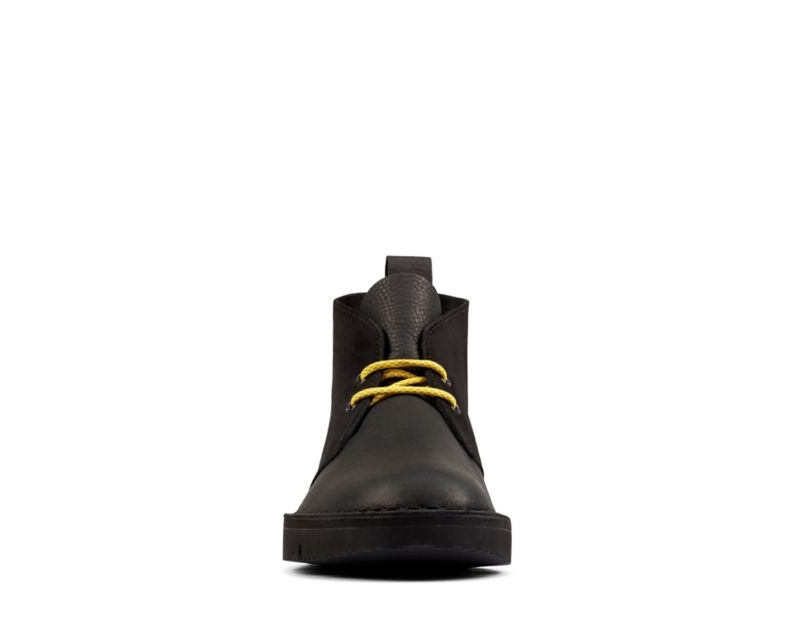 Clarks Lace Up 2.0 Desert Boots Black Men - India V2U3635-R8
