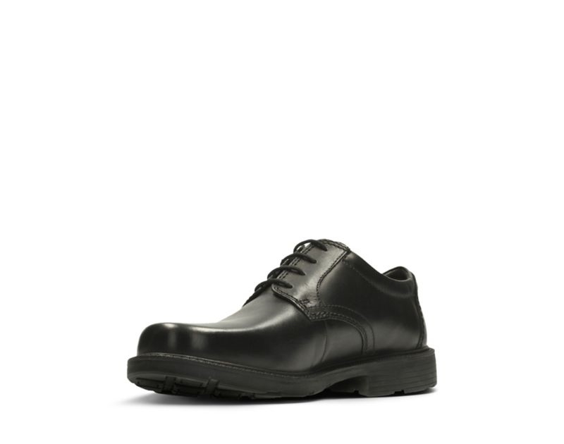 Clarks Lair Brogues Black Shoes Black Men - India T3L1701-N7