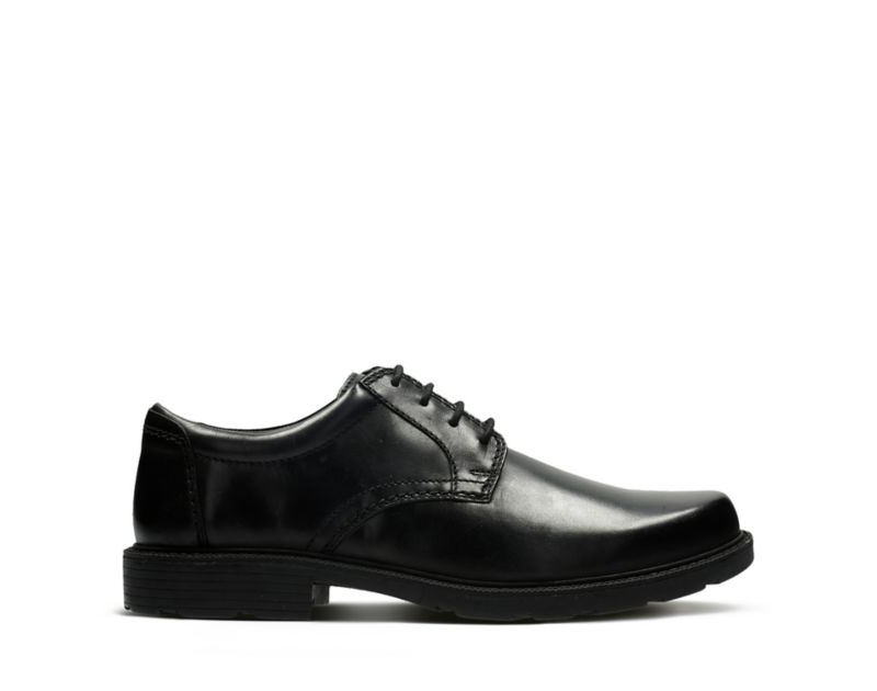Clarks Lair Brogues Black Shoes Black Men - India T3L1701-N7