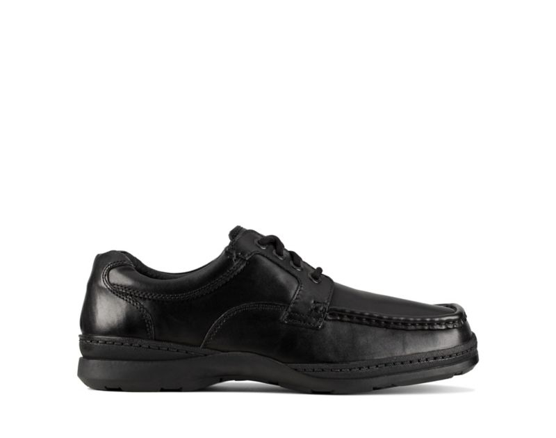 Clarks Line Day Work Shoes Black Shoes Black Men - India U9G8447-A3