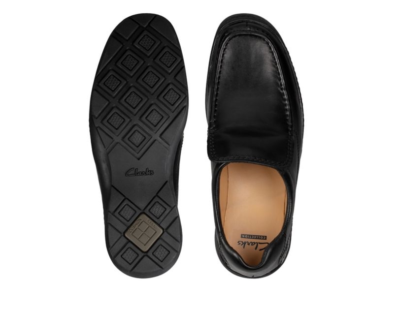 Clarks Line Free Slip-on Shoes Black Shoes Black Men - India O1R5068-Z0
