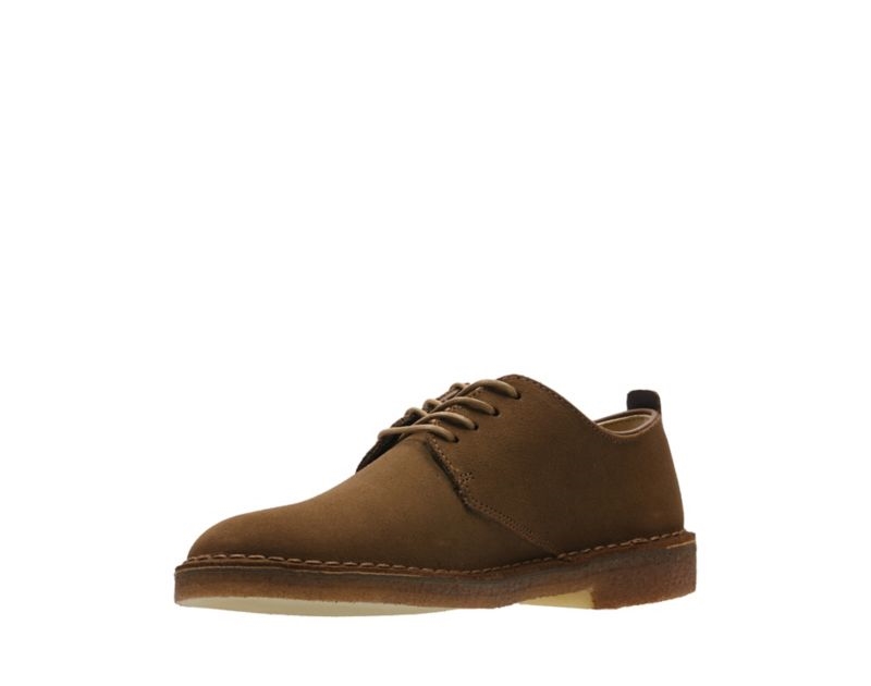 Clarks London Desert Boots Black Shoes Brown Men - India O9V9774-Y1