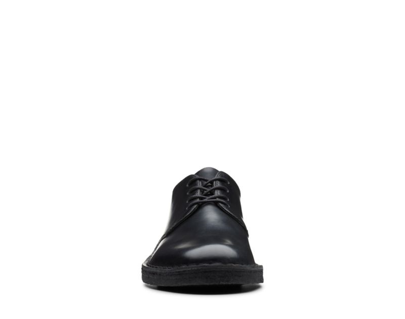 Clarks London Smart Casual Desert Boots Black Shoes Black Men - India Q8F3255-O8