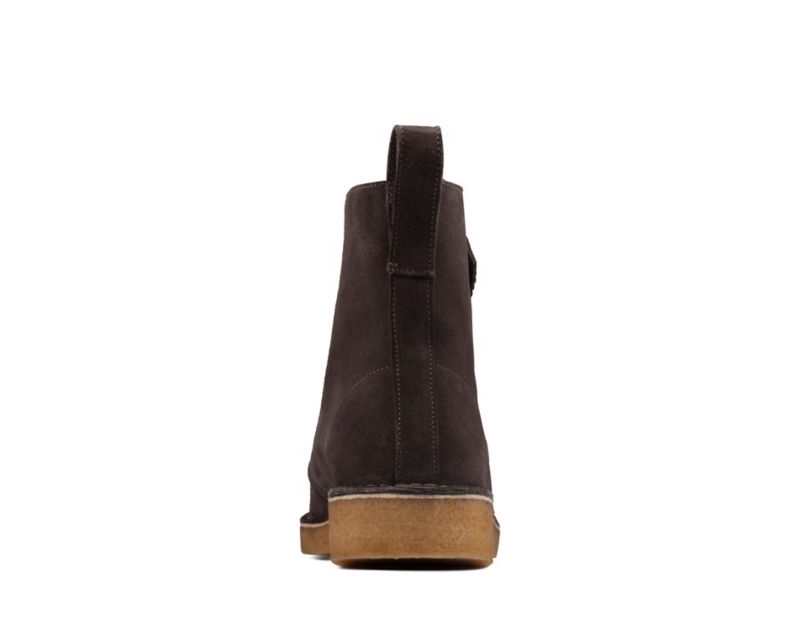 Clarks Mali 2 Desert Boots Dark Grey Men - India Q1O8330-N0