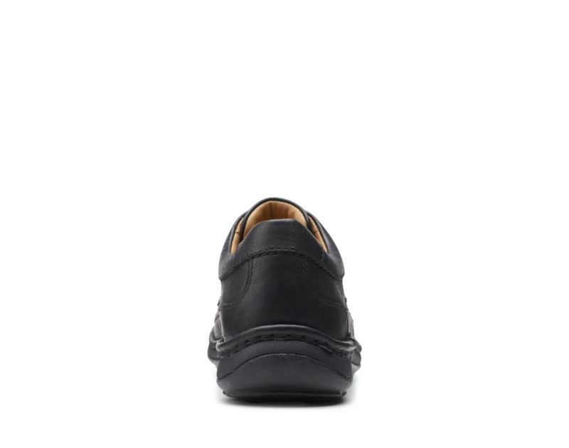 Clarks Nature Three Work Shoes Black Shoes Black Men - India G6O5561-V7