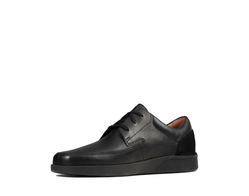 Clarks Oakland Craft Trainers Black Shoes Black Men - India Q1L0335-E8