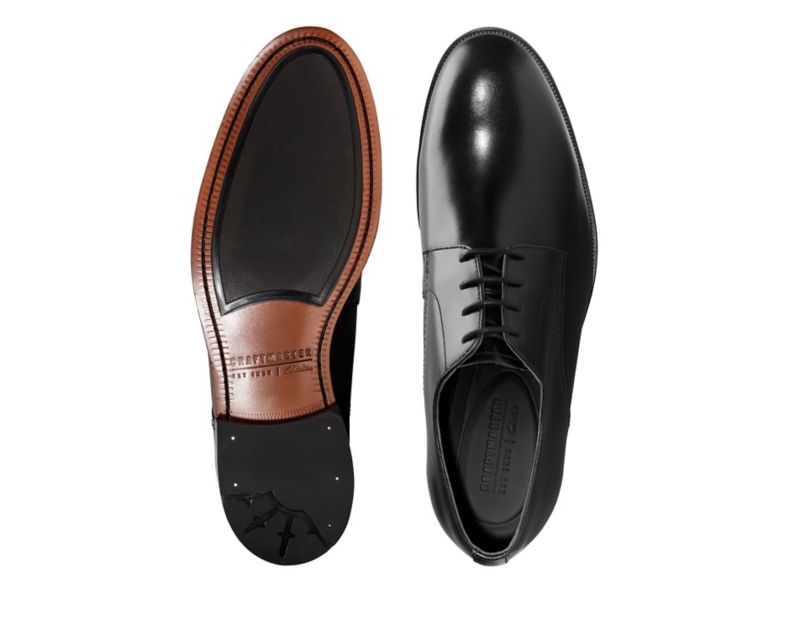 Clarks Oliver Lace Lace-up Shoes Wide Fit Shoes Black Men - India W8G1563-T0