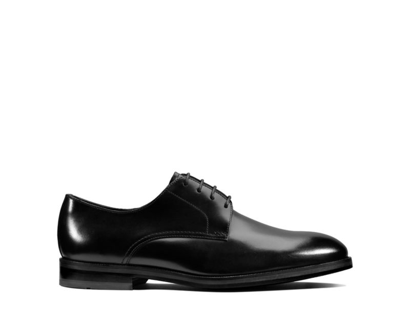 Clarks Oliver Lace Lace-up Shoes Wide Fit Shoes Black Men - India W8G1563-T0