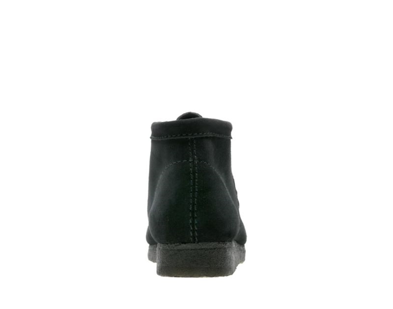 Clarks Originals Wallabee Boots Black Men - India K6U4521-D5