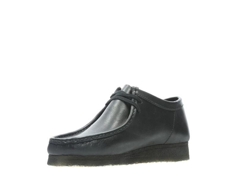 Clarks Originals Wallabee Boots Black Shoes Black Men - India P7D9066-B9