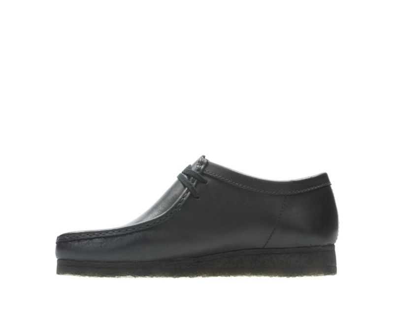 Clarks Originals Wallabee Boots Black Shoes Black Men - India P7D9066-B9