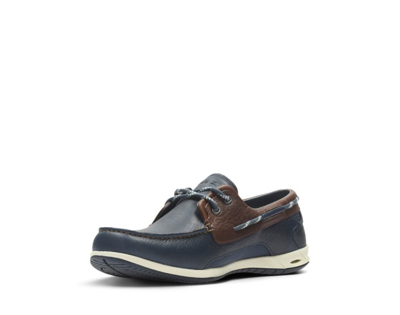 Clarks Orson Harbour Boat Shoes Multicolour Men - India J4N1850-Q5