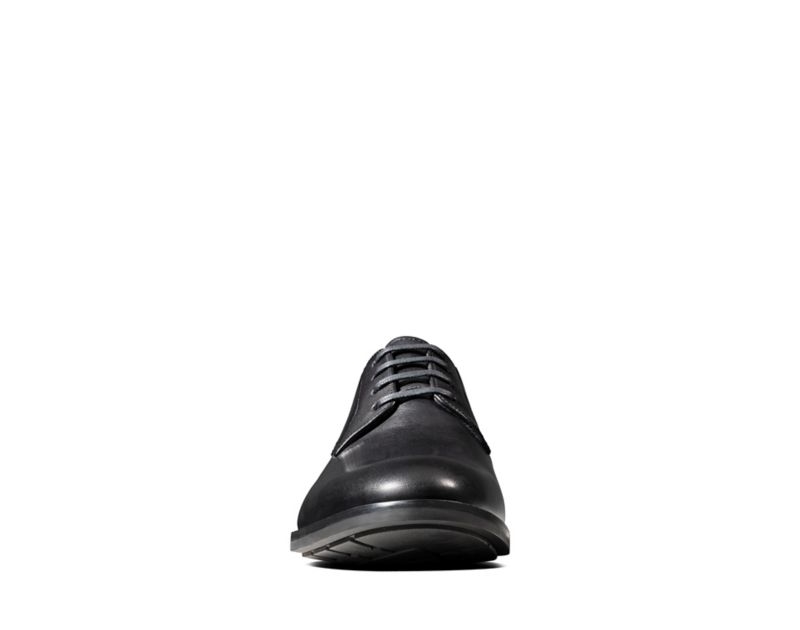 Clarks Ronnie Walk Derby Shoes Black Shoes Black Men - India U7D6393-Y4