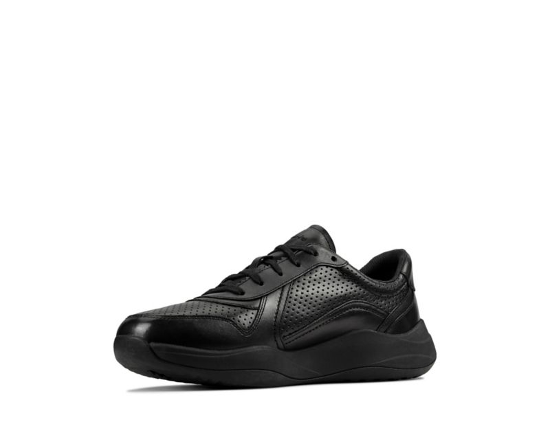 Clarks Sift Speed Trainers Black Shoes Black Men - India Q3A4392-O2