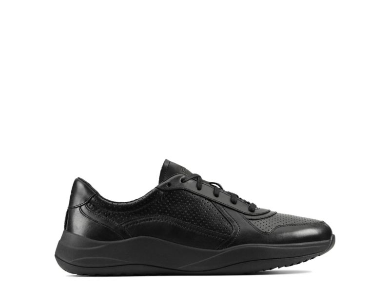 Clarks Sift Speed Trainers Black Men - India B8Q3685-W7