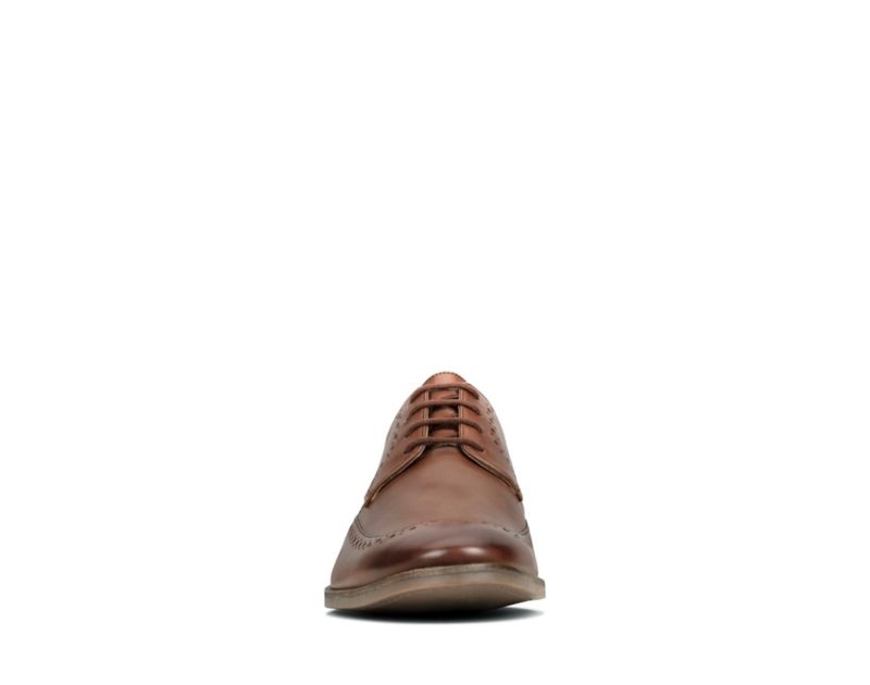 Clarks Stanford Limit Brogues Brown Men - India F2L1240-P5