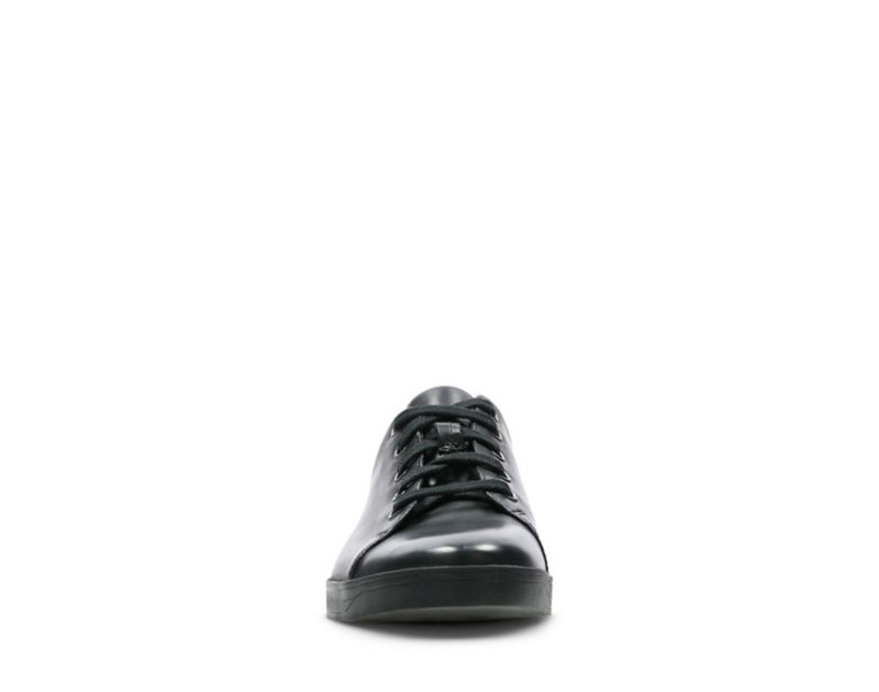 Clarks Stanway Lace Trainers Black Men - India P9X3012-E8