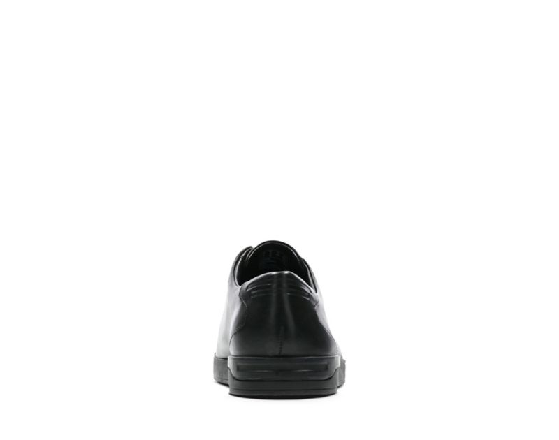 Clarks Stanway Lace Trainers Black Men - India P9X3012-E8