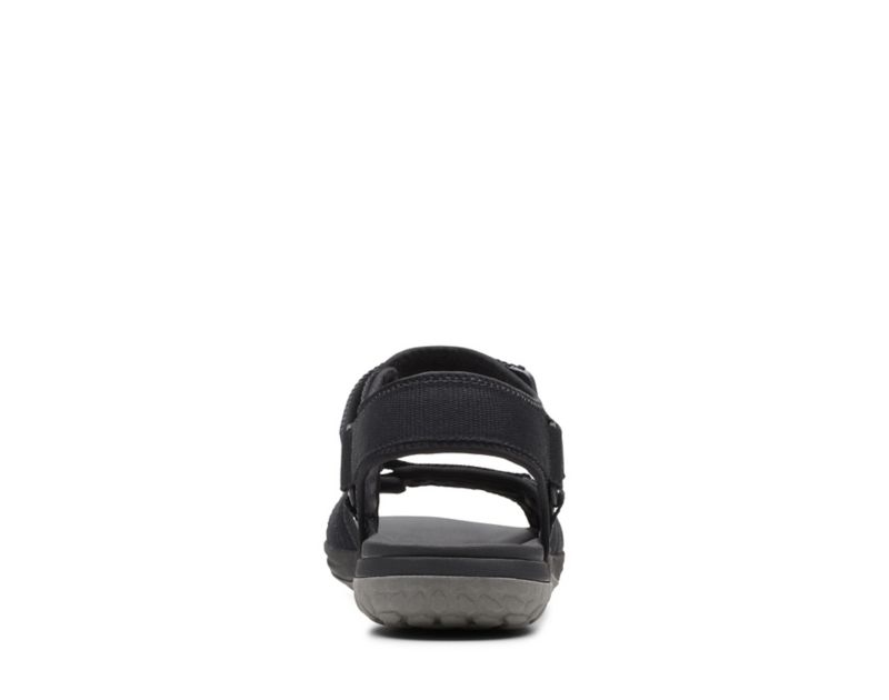 Clarks Step Beat Sun Sandals Black Men - India C6J1796-C8