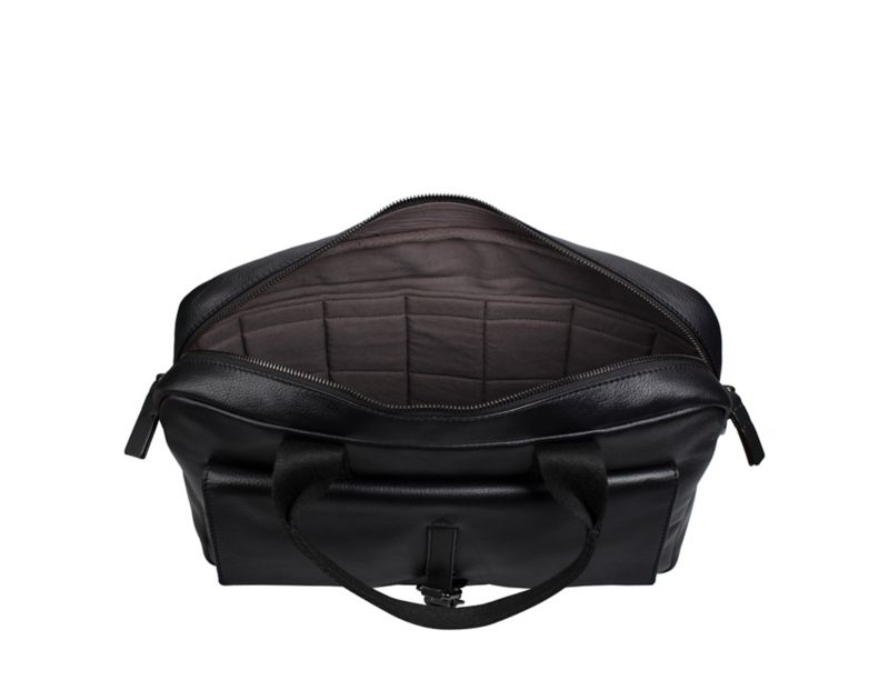 Clarks The Banks Leather Bags Black Men - India R0B9009-Z3