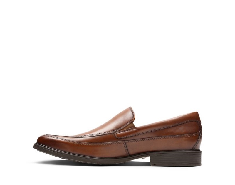 Clarks Tilden Free Loafers Dark Brown Men - India T0L3853-O5