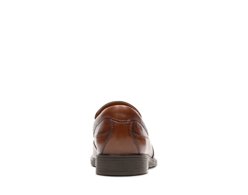 Clarks Tilden Free Loafers Dark Brown Men - India T0L3853-O5