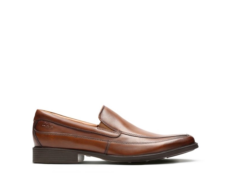 Clarks Tilden Free Loafers Dark Brown Men - India T0L3853-O5