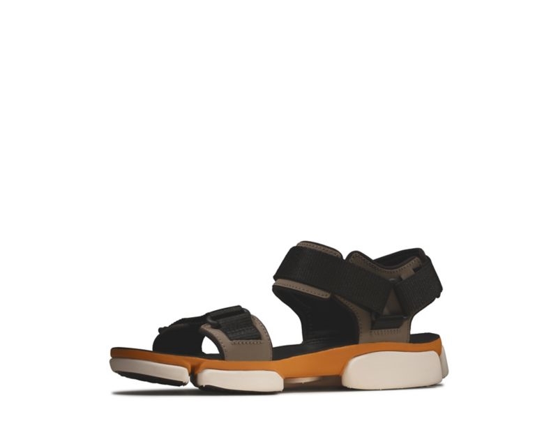 Clarks Tri Cove Trail Sandals Olive Men - India H6J1282-K6
