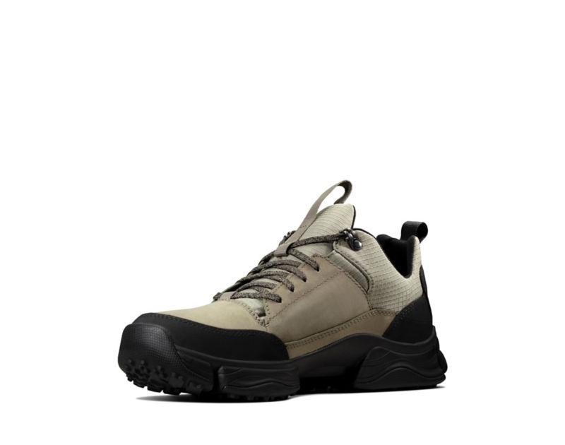 Clarks Tri Path Walk Walking Shoes Trainers Olive Men - India N2Q5806-B9